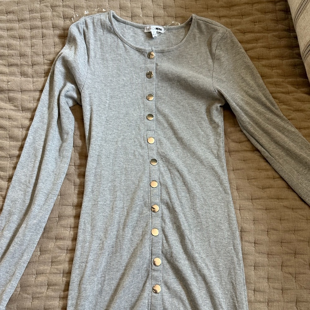 Grey FASHIONOVA dress